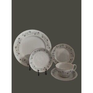 5-pcs. Moon Mist By Fine China Of Japan